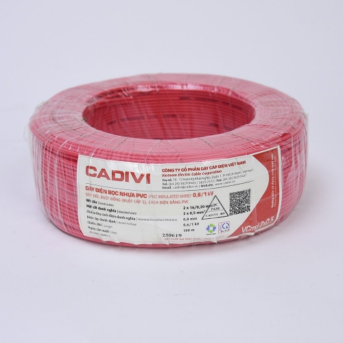 Cáp điện VCmd 2 x 0,5 – 0,6/1 kV