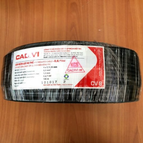Cáp điện CV 8.0 - 0,6/1kV