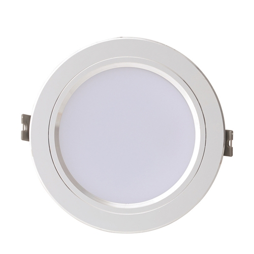 Đèn LED Âm trần Downlight Đổi màu 12W D AT10L DM 110/12W (Viền bạc)