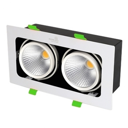 ĐÈN LED SPOTLIGHT ĐÔI 20W GL-2*10SS-V227-T/V/TT