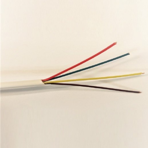 Dây điện thoại 0.5mm màu trắng NTV405W