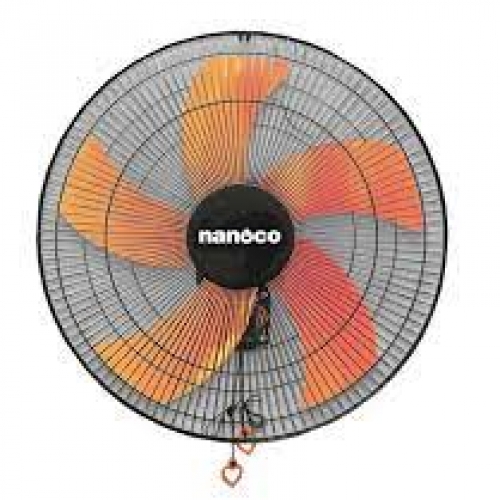 Quạt Treo Tường Nanoco NWF1606 - Màu Đen Cam