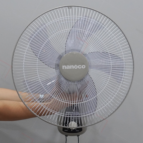 Quạt Treo Tường Nanoco NWF1604G - Màu Xám