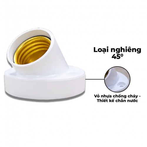 Đui đèn E27 NAE2745BK