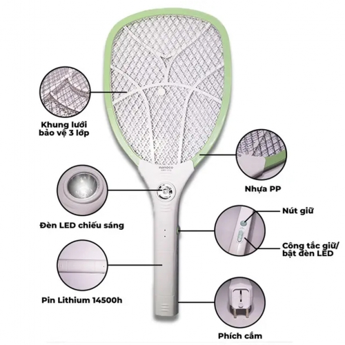 Vợt muỗi NMR101G