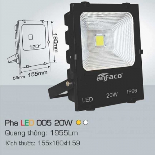 Đèn pha bảng hiệu PHA 005 20W