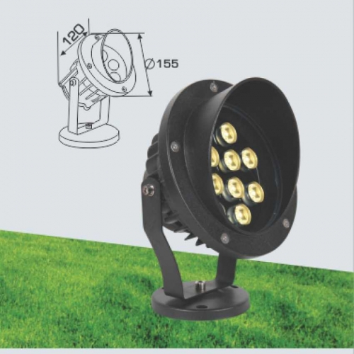 Đèn ngồi cỏ 12W ánh sáng vàng