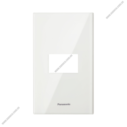 Mặt dùng cho 1 thiết bị ( Nhựa Acrylic ) màu trắng WEGH6801CW-VN