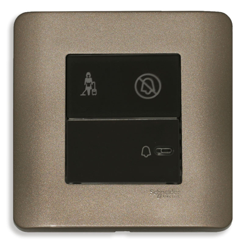 Bộ công tắc chuông “không làm phiền”, “Xin dọn phòng” E8431BPDM_SZ_G19