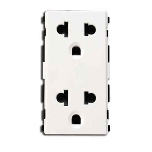 Ổ cắm đôi 3 chấu, size L F1426UEST2M_G19