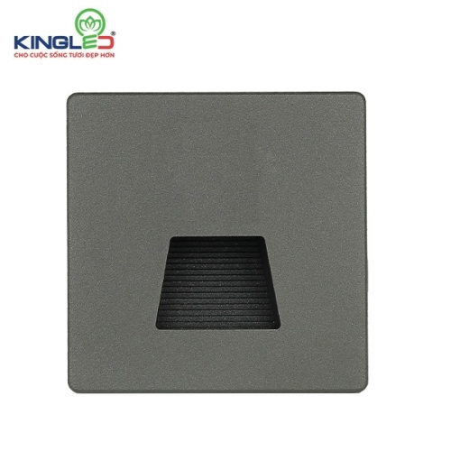 ĐÈN ÂM BẬC CẦU THANG MẶT XÁM - KHÔNG CẢM BIẾN