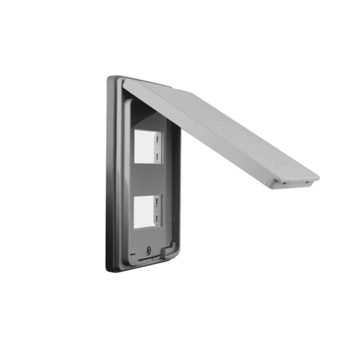 Mặt 2 có nắp che mưa màu xám  WEG7902HK-VN