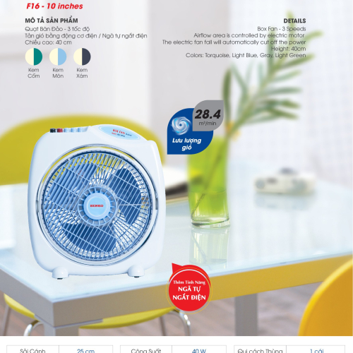 Quạt hộp Senko BD1010