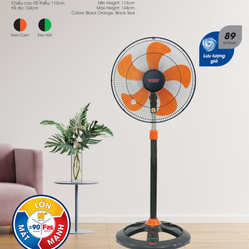 Quạt đứng công nghiệp SenKo DCN1806