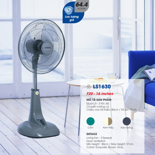 Quạt Lở SenKo LS1630