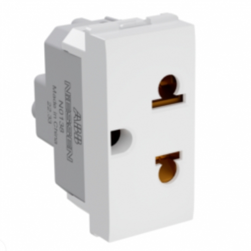 Ổ cắm đơn 3 chấu, 16A size 1M N0138 BL