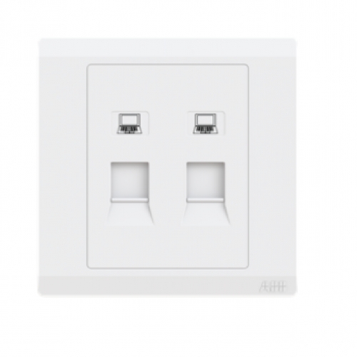 Bộ ổ cắm mạng đôi RJ45 CAT.6 BL329 dòng Inora