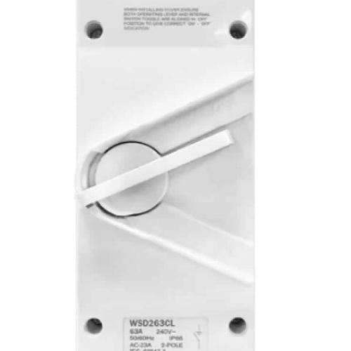 Cầu dao cách ly 2P-63A WSD263CL