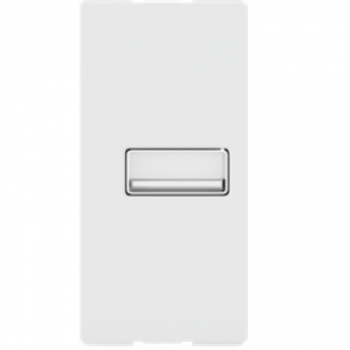 Ổ cắm sạc USB-A đơn, 2,4 A (max. 12 W) size 1M N0185 BL