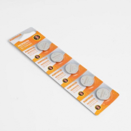 Pin Lithium CR2032 3V 220mAh 5v/blister NCR2032