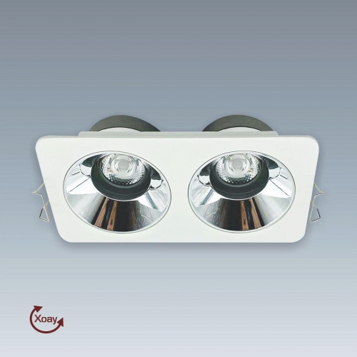 Đèn LED âm trần Anfaco AFC 775/2-7Wx2