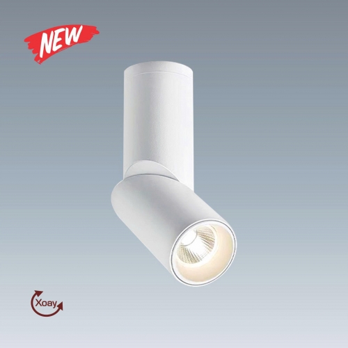 Đèn LED tiêu điểm Anfaco AFC 819T 12W đế ngồi, thân trắng