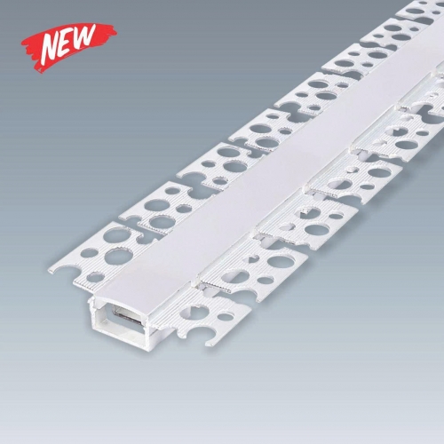 Thanh nhôm LED định hình uốn cong âm viền Anfaco B20-2T