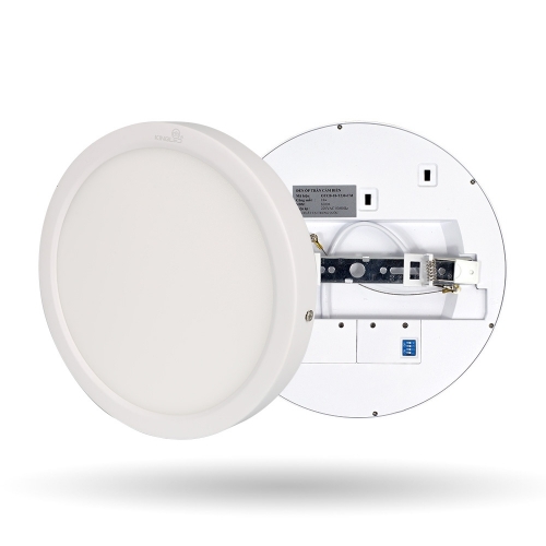 Đèn led ốp trần cảm biến 18W, tròn, ánh sáng chuyển màu OTCB-18-T230-CM