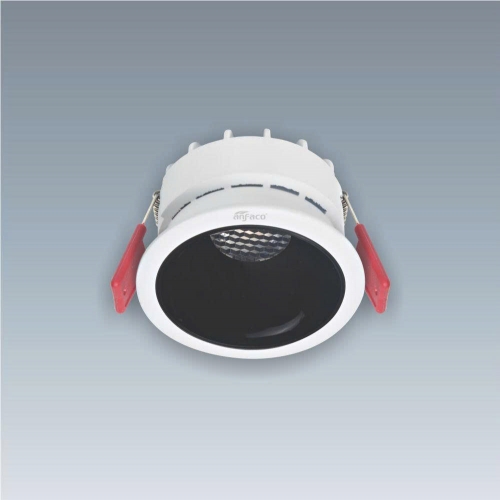 Đèn âm trần cao cấp Anfaco AFC 744T - 10W chóa đen đổi màu